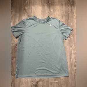 Women's Nike Green Dri-fit Tee- Size Large- New Without Tags